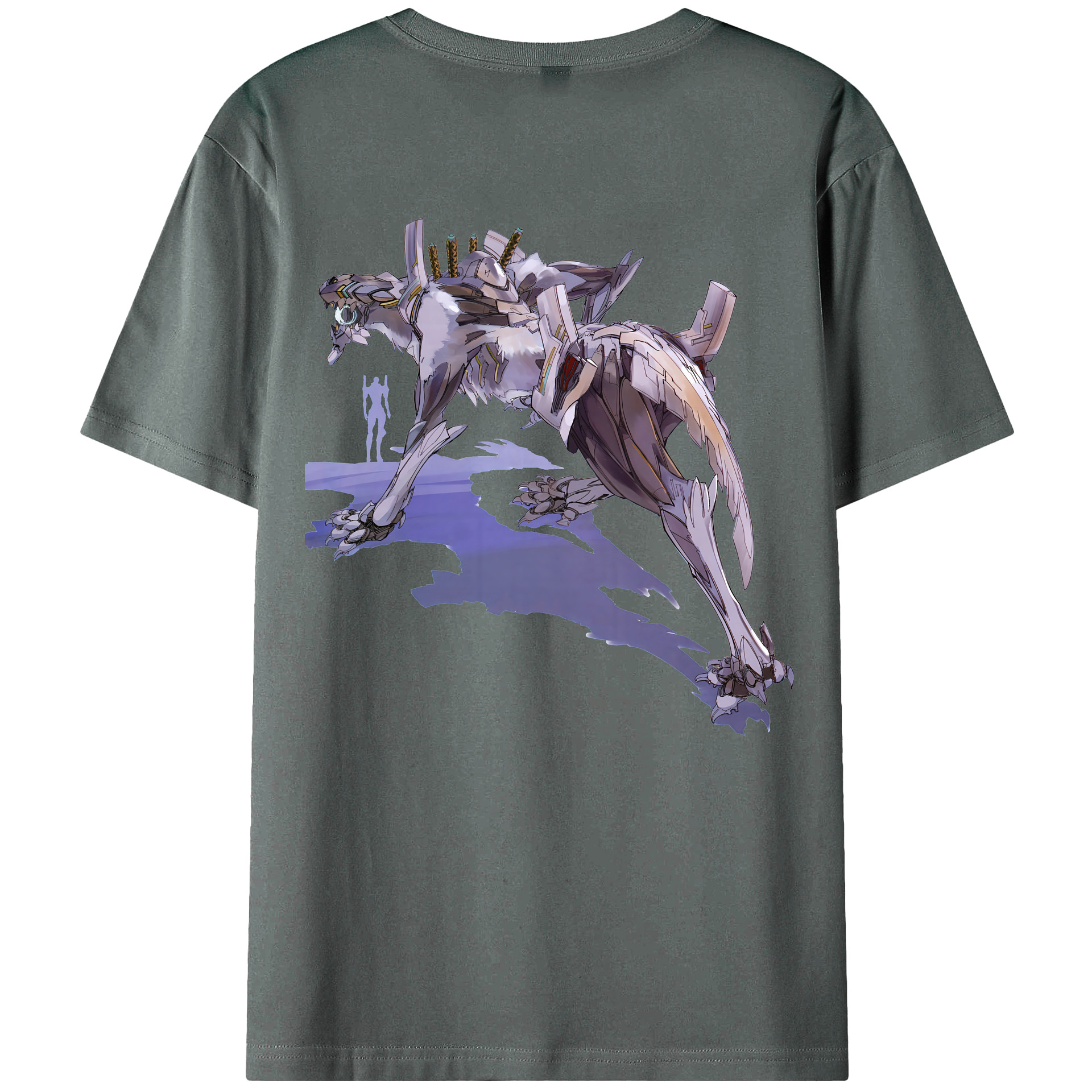 （画像用） EVA 新世紀エヴァンゲリオン 綿100％半袖Tシャツ（背面プリント）